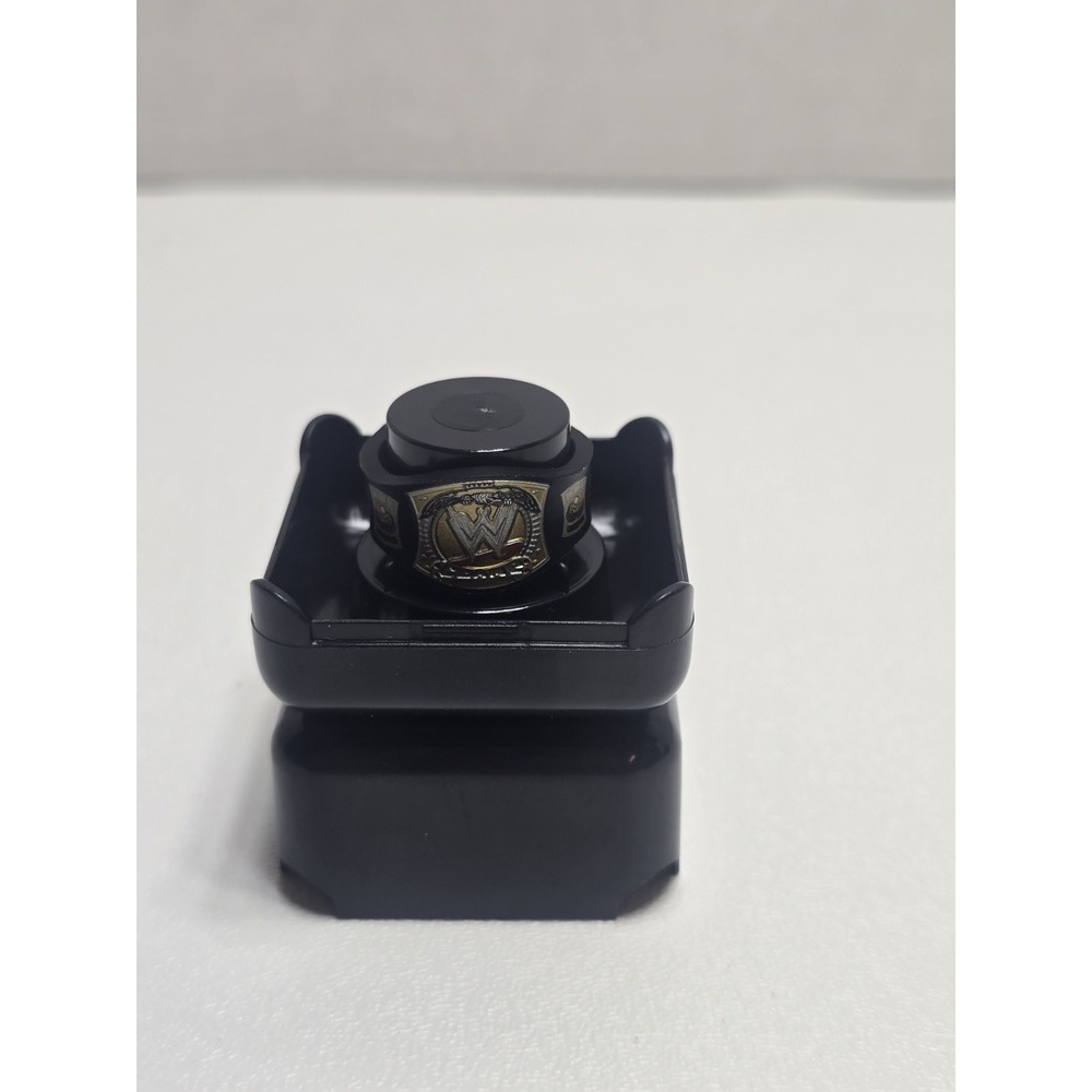 WWE Mini Mayhem Title Belt/Finger Ring with storage box.